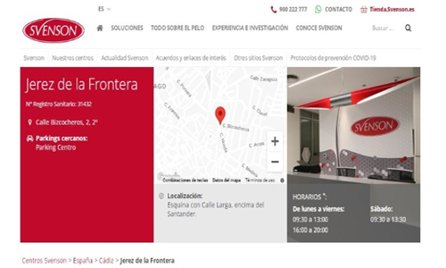 Svenson - Clínica capilar en Jerez de la Frontera